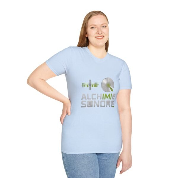 Eco-Friendly Unisex Softstyle T-Shirt - 'Alchimie Sonore' Music Vibe - immagine 134