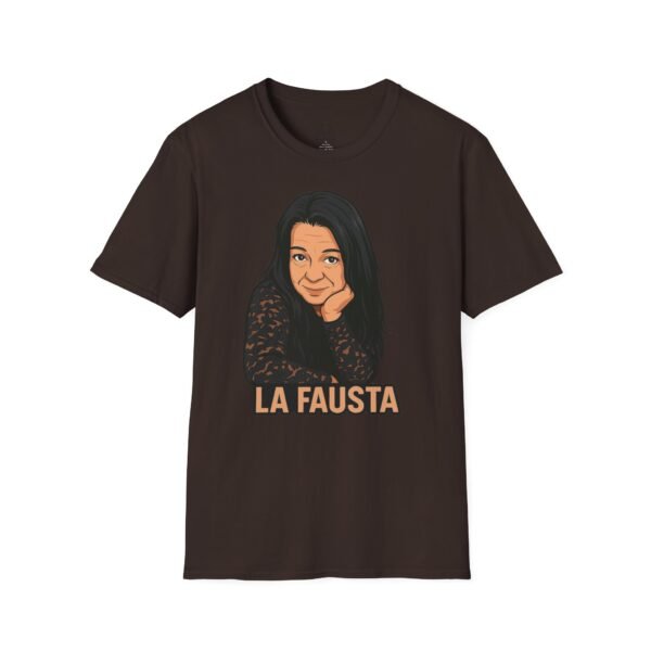 Funny Unisex Softstyle T-Shirt - 'La Fausta' Graphic Tee - immagine 25