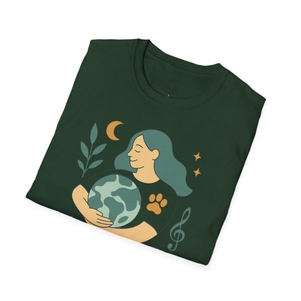 Eco-Friendly Unisex T-Shirt - "Love the Earth, Wear the Change" - immagine 82