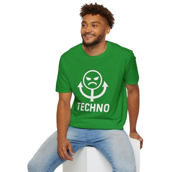 Techno Vibes Unisex Softstyle T-Shirt - Perfect for Music Lovers - immagine 96