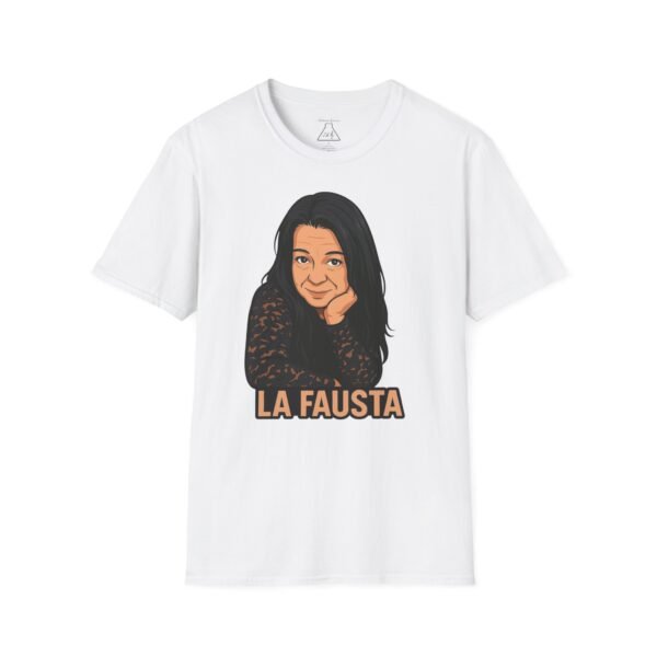 Funny Unisex Softstyle T-Shirt - 'La Fausta' Graphic Tee - immagine 2