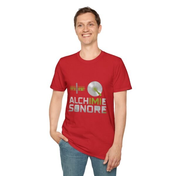Eco-Friendly Unisex Softstyle T-Shirt - 'Alchimie Sonore' Music Vibe - immagine 197