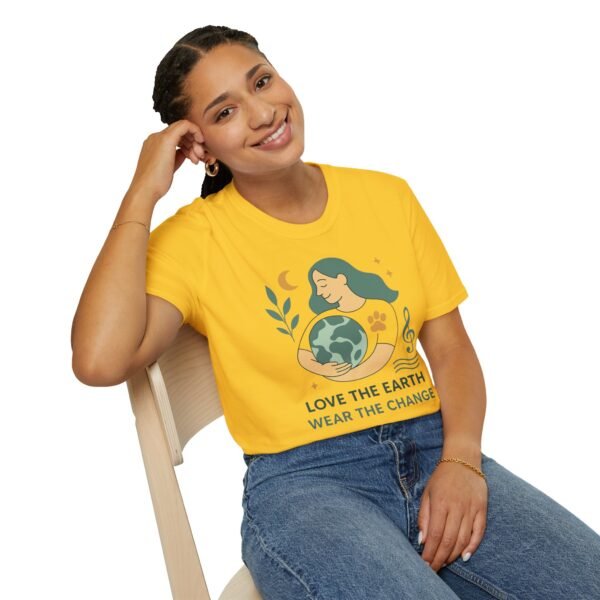 Eco-Friendly Unisex T-Shirt - "Love the Earth, Wear the Change"