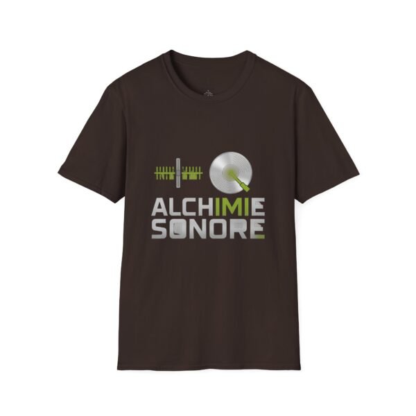Eco-Friendly Unisex Softstyle T-Shirt - 'Alchimie Sonore' Music Vibe - immagine 48