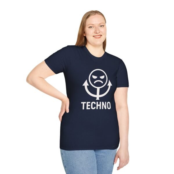 Techno Vibes Unisex Softstyle T-Shirt - Perfect for Music Lovers - immagine 149