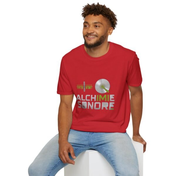 Eco-Friendly Unisex Softstyle T-Shirt - 'Alchimie Sonore' Music Vibe - immagine 200