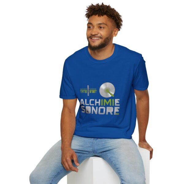 Eco-Friendly Unisex Softstyle T-Shirt - 'Alchimie Sonore' Music Vibe - immagine 153