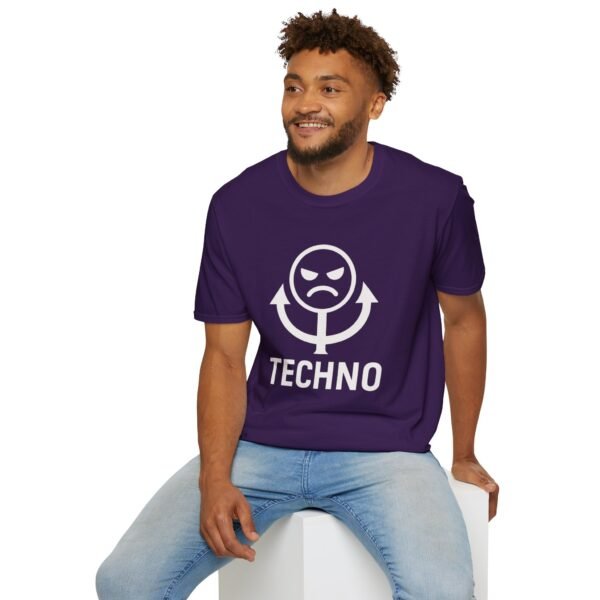 Techno Vibes Unisex Softstyle T-Shirt - Perfect for Music Lovers - immagine 168