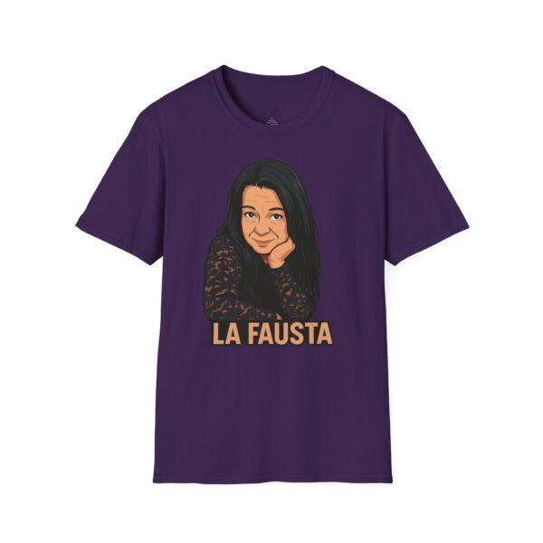 Funny Unisex Softstyle T-Shirt - 'La Fausta' Graphic Tee - immagine 73