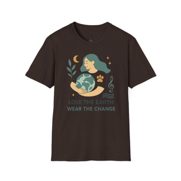 Eco-Friendly Unisex T-Shirt - "Love the Earth, Wear the Change" - immagine 50