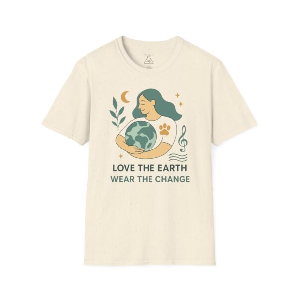 Eco-Friendly Unisex T-Shirt - "Love the Earth, Wear the Change" - immagine 59