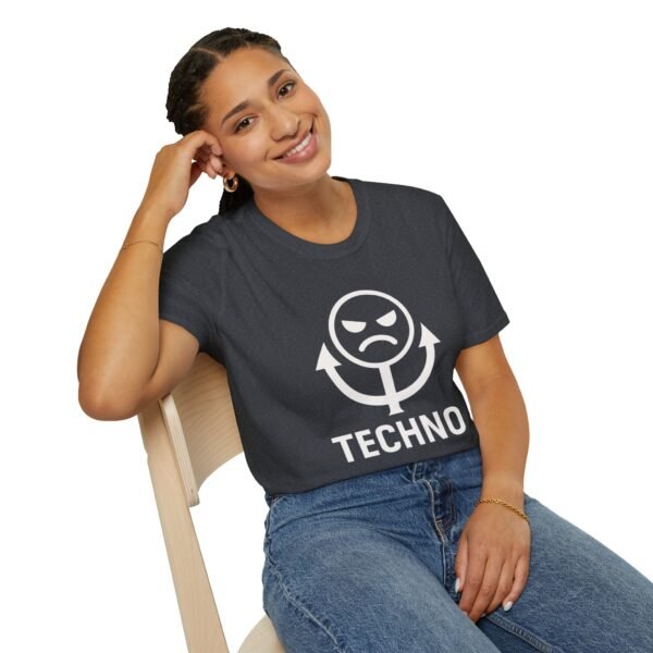 Techno Vibes Unisex Softstyle T-Shirt - Perfect for Music Lovers - immagine 138